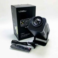 LQWELL Beamer, Mini Projektor, Native 1080P 4K Heimkino...