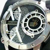 Police JA21181 Wristwatch Analógico mid-33467, black strap
