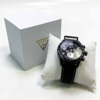 Guess Fleet Mens Analog Quartz Watch with Silicone Strap...