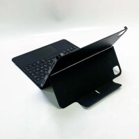 ESR iPad-Tastatur Hülle für iPad Pro 12,9 Zoll (6./5./4./3. Generation), voll Verstellbarer Ständer, magnetisch abnehmbare Hülle, vollständig Verstellbarer Ständer im Hoch- und Querformat, Schwar
