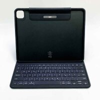 ESR Ascend Tastatur Hülle Lite, iPad kompatibel mit iPad Pro 12.9 2022/2021, magnetische abnehmbare Hülle, Einstellbarer Hoch-/Querformatmodus, leicht und tragbar, Schwarz