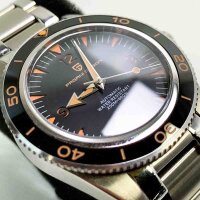 Pagani PDYS005 Design Herren Analog Japanische Automatik Selbstaufzug Mechanische Uhr mit Edelstahl/Leder Armband PDYS005, Stahl schwarz,