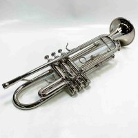 Vangoa Standard-Bb-Trompetenset für Anfänger, Blechbläser-Trompeteninstrument für Schüler, Anfänger, Erwachsene, Silber
