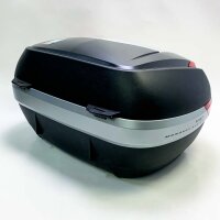 GIVI V47 Top-Cases (ohne OVP & Schrauben), SCHWARZES GEHÄUSE MIT ALUMINIUMFINISH, EINZELSCHLÜSSEL