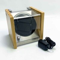 Watch Winder Smith Bamboo Wood and Metal Watch Winder...