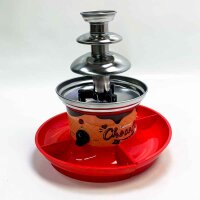 Huanyu Huanyu 3-Tier Mini Chocolate Fountain Machine 10...