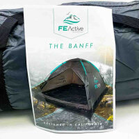 FE Active 3-4 person tent with fly screen at the...