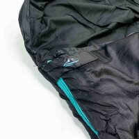 FE Active - Sleeping Bag 3-4 Seasons with Hood, Extra Long 228cm x 78cm, Water-Repellent Sleeping Bag for Outdoor Adventures, Camping, Backpacking, Hiking | Designed in California