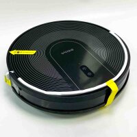 Enboya D60+ Robot Vacuum Cleaner with 5000Pa Empty Station Robot Vacuum Cleaner Autonomous Pet Vacuum Cleaner Roboto Aspi Connected Robot Dog Hair for Hard Floors and Short Pile Carpets