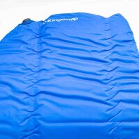 KingCamp self-inflating sleeping mat for 2 people (used), air mattress sleeping mat outdoor, 7.5 cm self-inflating sleeping mat, against moisture and cold for camping, traveling and hiking blue