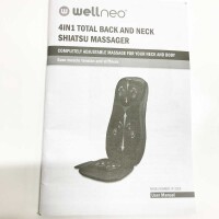 COMFIER Shiatsu Massagesitzauflage mit Knet-, Rollen-, Vibrations- und Wärmefunktion, Massageauflage für Nacken und Schulter, Massagesessel, Rückenmassaggerät mit Vibrationsfunktion, Geschenke