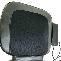 COMFIER Shiatsu Massagesitzauflage mit Knet-, Rollen-, Vibrations- und Wärmefunktion, Massageauflage für Nacken und Schulter, Massagesessel, Rückenmassaggerät mit Vibrationsfunktion, Geschenke