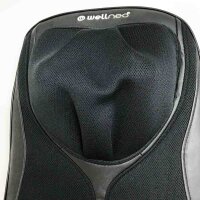 COMFIER Shiatsu massage seat cushion with kneading, rolling, vibration and heat functions, massage cushion for neck and shoulders, massage chair, back massager with vibration function, gifts