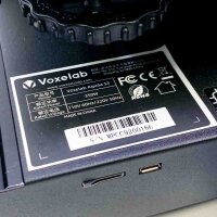 Voxelab Aquila S3 3D-Drucker, 200 mm/s Hochgeschwindigkeitsdruck mit intelligenter Nivellierung, Ganzmetall-Extruder mit Doppelgetriebe und Direktantrieb und 300 ℃ gehärteter Düse