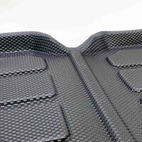 GAFAT Tesla Model Y 2021-2023 2024 trunk mat, Model Y 2022 trunk liner mats high edge TPE original 3D scanner, mats foldable, Tesla Model Y 2023 accessories