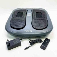 RENPHO foot massager, up to 20 vibration speeds, 5 modes, 3 auto timers, relaxing stiffness of tired muscles