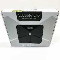 Lepulse Lescale Lite body fat scale, black