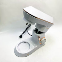 Pastry Chef, DOBBOR SM-1553 1500W Food Mixer with Whisk, Beater, Hook, Stainless Steel Bowl, 7 Speeds, Low Noise Electric Dough, Dishwasher Safe (White)