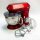 Pastry Chef, DOBBOR SM-1553 1500W Food Mixer with Whisk, Beater, Hook, Stainless Steel Bowl, 7 Speeds, Low Noise Electric Dough, Dishwasher Safe (Red)