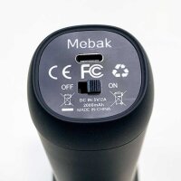 Mebak 5 (ohne OVP) Massagepistole Massage Gun Massagegerät 2700U/min Massage Pistole Faszienpistole Leise Elektrische Handmassagegeräte mit 2000mAh Akku USB C Ladekabel zur Linderung von Muskelschmerzen