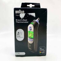 Braun Fieberthermometer ThermoScan 7 Ohrthermometer mit Age Precision - IRT6520B