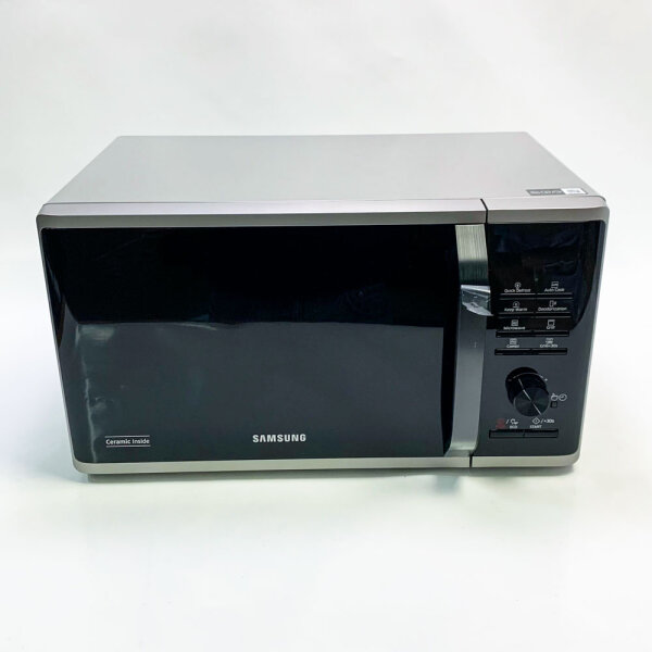 Samsung MG23K3515AS microwave with grill / 800 W / 23 L cooking space, 27 automatic programs / silver