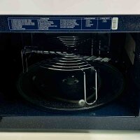 Samsung MG23K3515AS Mikrowelle mit Grill / 800 W / 23 L Garraum, 27 Automatikprogramme / silber