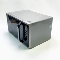 Samsung MG23K3515AS Mikrowelle mit Grill / 800 W / 23 L Garraum, 27 Automatikprogramme / silber