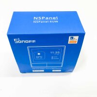 SONOFF NSPanel Smart Scene WLAN Wandschalter,WiFi Smart Schalter,2 Way Smart Home Control Panel für Temperatur und Feuchtigkeitskontrolle,Smart Schalter,Arbeitet mit Alexa & Google Home（Weiss）