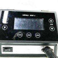 YIHUA 993DM (ohne OVP) Hochleistungs-Präzisions-Heißluft-Nachbesserungsstation mit Temperaturstabilisierung, voreingestellte Kanäle für Elektronik-Nachbesserungen und Apple Platinen-Reparaturen(EU PLUG)