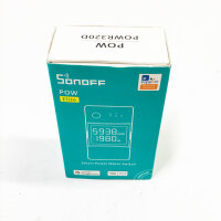 SONOFF POW320D Elite Smart Schalter mit Leistungsmesser, 20A WiFi Smart Switch LCD Digitalenergiezähler, Überlastschutz Strommessgerät Kompatibel mit Alexa/Google Home