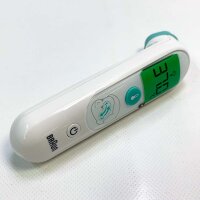Braun BST200 clinical thermometer TempleSwipe forehead thermometer, suitable for all age groups: infants, children and adults