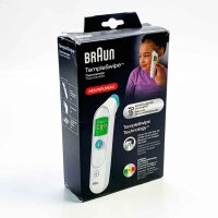 Braun BST200 clinical thermometer TempleSwipe forehead thermometer, suitable for all age groups: infants, children and adults