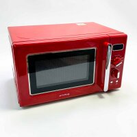 Privileg microwave AG720CE6-PM, grill, 20 l, in retro design, 8 automatic programs, red