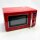 Privileg microwave AG720CE6-PM, grill, 20 l, in retro design, 8 automatic programs, red