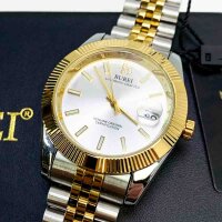BUREI B-8001M Watch Mens Luxury Automatic Business...