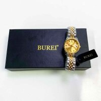 BUREI Mens Watch, Automatic Mechanical Watch, Sapphire Crystal Stainless Steel Wrist Watch for Men with Automatic Date