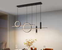 LED Hanging Chandelier, Modern Hanging Lamp, 120cm Dining...