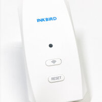 Inkbird Funk Thermometer Hygrometer, 3 Stück ITH-20R-O mit IBS-M2S WiFi Gateway Kombinationsset, Funk Temperatur- und Luftfeuchtigkeitsüberwachung mit App Benachrichtigungsalarm, Datenexport