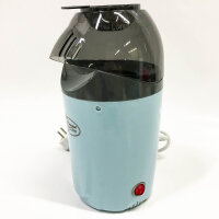 Bestron Heißluft-Popcornmaschine für bis zu 50 g Popcornmais, Sweet Dreams, 1200 Watt, Blau