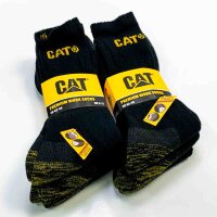6 pairs of CAT Premium work socks, size EU 43-46