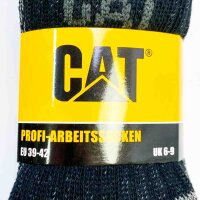 6 pairs of CAT Premium work socks, size EU 39-42