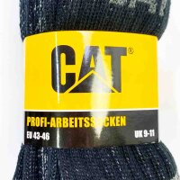 6 pairs of CAT professional work socks, EU size 43-46