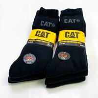 6 pairs of CAT thermal work socks, EU size 43-46