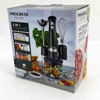 PROGRESS EK2827BYV2PMDIR 3 in 1 hand blender, dark gray