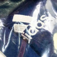 adidas mens training jacket, blue, size XL