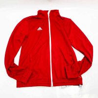 adidas mens training jacket, red, size M