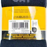 10 Paar CAT Caterpillar klassische Socken, Schwarz, Größe 43-46