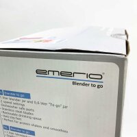 EMERIO, 1-Liter-Mixbehälter und 0,6-Liter-To-Go-Behälter
