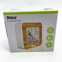 Mebus H170C radio alarm clock with lighting